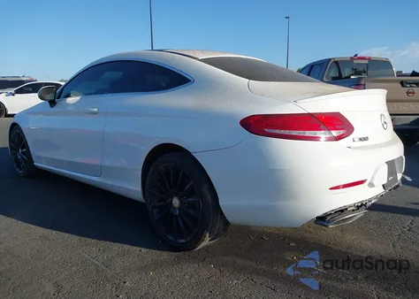 2017 Mercedes-Benz C 300 из США, поврежденный, VIN WDDWJ4JB9HF418067